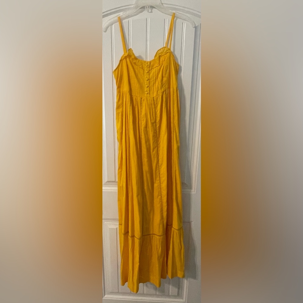 Size 2 Anthropologie Maeve Arcadia Maxi Dress - Picture 2 of 5